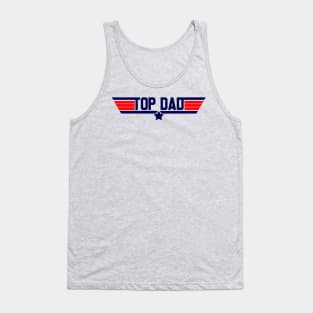 Top Dad Top Gun Tank Top